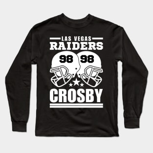 Las Vegas Raiders Crosby 98 American Football Retro Long Sleeve T-Shirt
